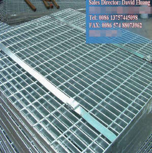 Galvanized Plain Steel Grating for City Construction Projects