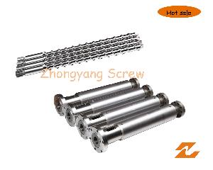 Extruder Screw and Barrel for Rubber Machine