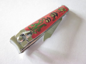 Beauty Nail Clipper with Epoxy and Nail Filer